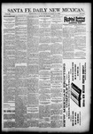 Santa Fe Daily New Mexican, 10-27-1896 by New Mexican Printing Company