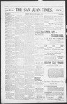 The San Juan Times, 11-04-1898 by Fred E. Holt