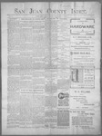 San Juan County Index, 02-17-1899 by L. C. Grove