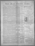 San Juan County Index, 03-10-1899 by L. C. Grove