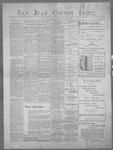 San Juan County Index, 03-31-1899 by L. C. Grove