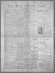 San Juan County Index, 04-07-1899 by L. C. Grove