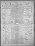 San Juan County Index, 09-01-1899 by L. C. Grove