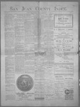 San Juan County Index, 02-16-1900 by L. C. Grove