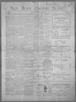 San Juan County Index, 05-25-1900