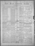 San Juan County Index, 08-09-1901