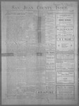 San Juan County Index, 07-25-1902 by L. C. Grove