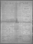 San Juan County Index, 08-01-1902 by L. C. Grove