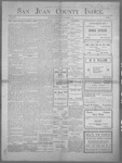 San Juan County Index, 09-05-1902 by L. C. Grove