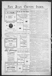 San Juan County Index, 08-21-1903 by L. C. Grove