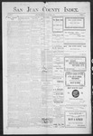 San Juan County Index, 10-09-1903 by L. C. Grove