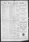 San Juan County Index, 11-20-1903 by L. C. Grove