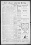 San Juan County Index, 12-25-1903 by L. C. Grove