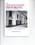 San Luis Valley Historian journal cover by José Rivera