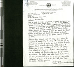 Letter from Secretario Superior Tomás Romero to Hmo. Rudy Maestas 1988 by José Rivera