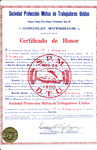 Certificado de Honor Concilio 19 Alamosa by José Rivera