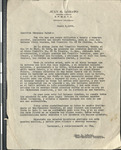 Juan B. Lobato Letter for Ayuda, June 1936