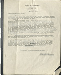 Juan B. Lobato Letter for Ayuda, May 1936