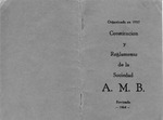 La Sociedad A.M.B Constitution by José Rivera