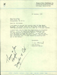2. Letter from John Michel to Tony Hillerman