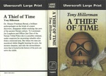 26. A Thief of Time [Large Print, Hardback, 1991] by Tony Hillerman