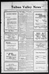 Taiban Valley News, 10-01-1920 by J. N. Crenshaw