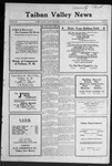 Taiban Valley News, 11-26-1920 by J. N. Crenshaw