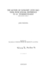 The action of sunlight upon bacteria with special reference to B. tuberculosis by John Weinzirl