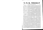 U.N.M. Weekly, Volume 006, No 19, 1/23/1904 by University of New Mexico