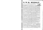 U.N.M. Weekly, Volume 006, No 20, 1/30/1904 by University of New Mexico