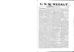 U.N.M. Weekly, Volume 006, No 26, 3/12/1904 by University of New Mexico