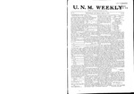 U.N.M. Weekly, Volume 006, No 32, 4/30/1904 by University of New Mexico