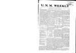 U.N.M. Weekly, Volume 006, No 36, 5/28/1904 by University of New Mexico