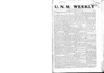 U.N.M. Weekly, Volume 007, No 10, 11/5/1904 by University of New Mexico