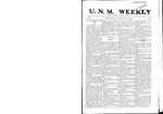 U.N.M. Weekly, Volume 007, No 14, 12/3/1904 by University of New Mexico