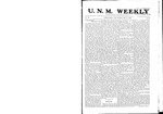 U.N.M. Weekly, Volume 007, No 16, 12/17/1904 by University of New Mexico