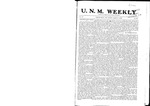U.N.M. Weekly, Volume 007, No 26, 3/11/1905 by University of New Mexico