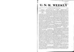 U.N.M. Weekly, Volume 007, No 32, 4/22/1905 by University of New Mexico