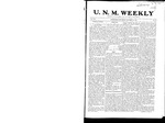 U.N.M. Weekly, Volume 008, No 17, 12/16/1905 by University of New Mexico