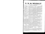 U.N.M. Weekly, Volume 008, No 18, 12/23/1905 by University of New Mexico