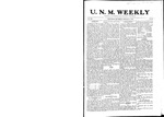 U.N.M. Weekly, Volume 008, No 23, 2/10/1906 by University of New Mexico