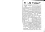 U.N.M. Weekly, Volume 008, No 34, 4/28/1906 by University of New Mexico