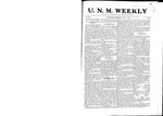 U.N.M. Weekly, Volume 008, No 35, 5/5/1906 by University of New Mexico