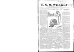 U.N.M. Weekly, Volume 009, No 14, 11/24/1906 by University of New Mexico