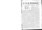 U.N.M. Weekly, Volume 009, No 15, 12/1/1906 by University of New Mexico