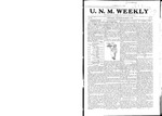 U.N.M. Weekly, Volume 009, No 17, 12/15/1906 by University of New Mexico