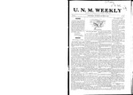U.N.M. Weekly, Volume 009, No 18, 12/22/1906
