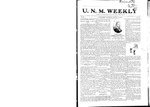 U.N.M. Weekly, Volume 009, No 19, 1/12/1907 by University of New Mexico
