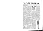 U.N.M. Weekly, Volume 009, No 25, 2/23/1907 by University of New Mexico