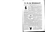 U.N.M. Weekly, Volume 009, No 26, 3/2/1907 by University of New Mexico
